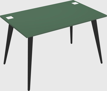 Modern rectangular office desk