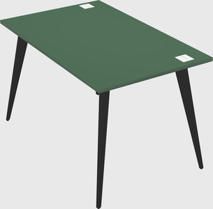 Modern rectangular office desk