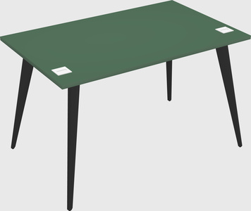 Modern rectangular office desk