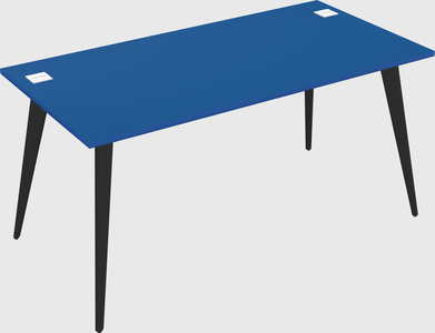Modern rectangular office desk
