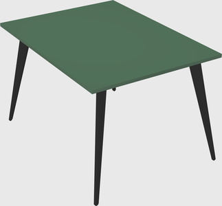Modern rectangular office desk