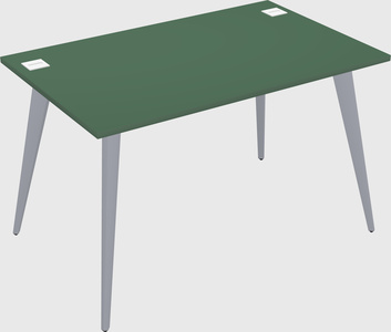 Modern rectangular office desk