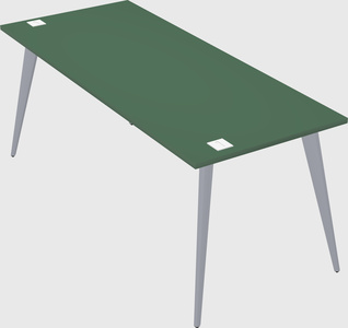 Modern rectangular office desk