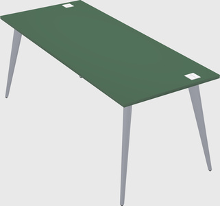 Modern rectangular office desk