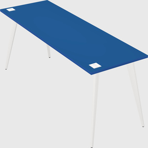 Modern rectangular office desk
