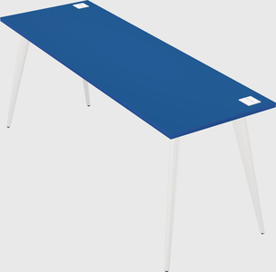 Modern rectangular office desk