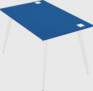 Modern rectangular office desk