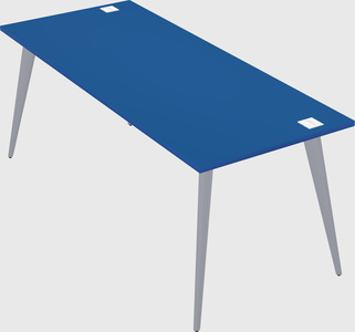 Modern rectangular office desk