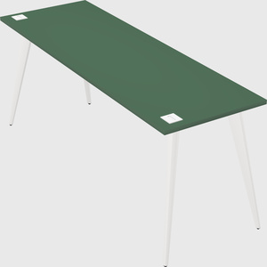 Modern rectangular office desk