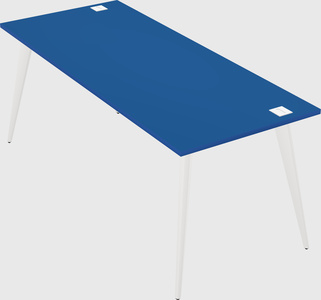 Modern rectangular office desk