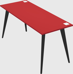 Modern rectangular office desk