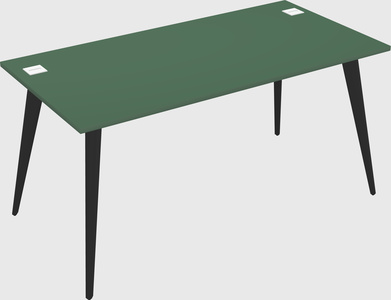 Modern rectangular office desk