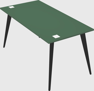 Modern rectangular office desk
