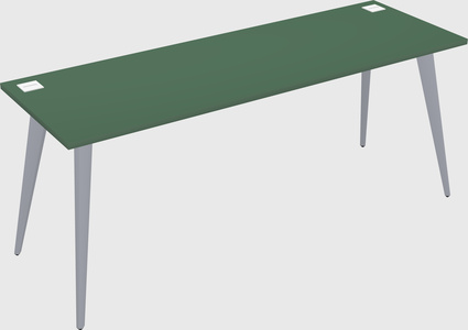 Modern rectangular office desk