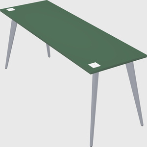 Modern rectangular office desk