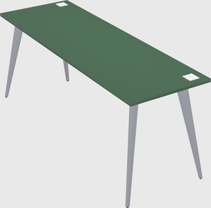 Modern rectangular office desk