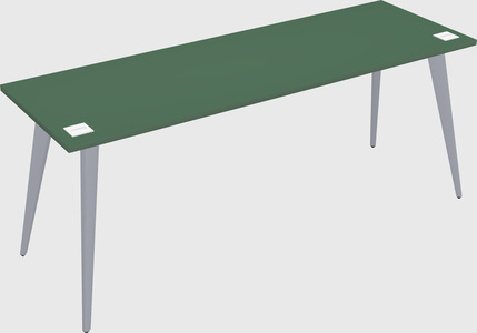 Modern rectangular office desk