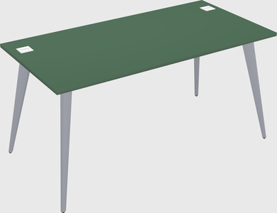Modern rectangular office desk