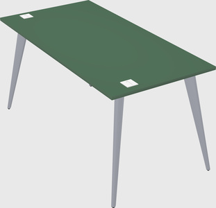 Modern rectangular office desk