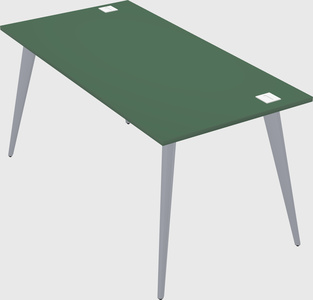 Modern rectangular office desk
