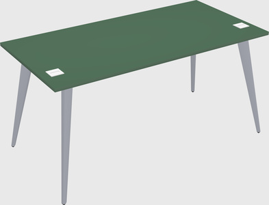 Modern rectangular office desk