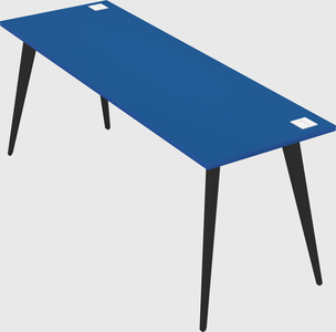 Modern rectangular office desk
