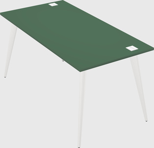 Modern rectangular office desk