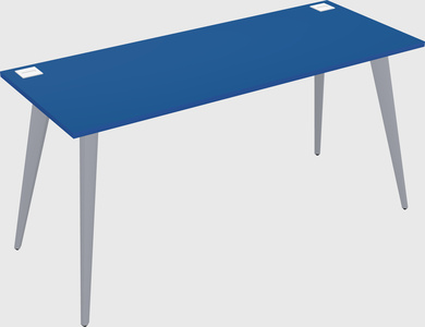 Modern rectangular office desk