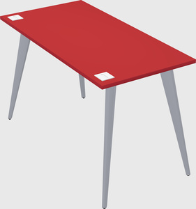Modern rectangular office desk