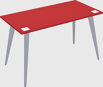 Modern rectangular office desk
