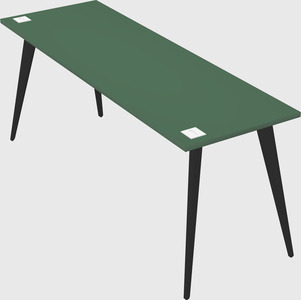 Modern rectangular office desk