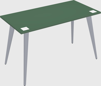 Modern rectangular office desk