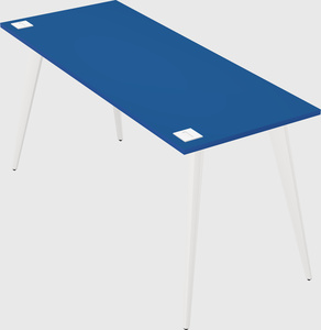 Modern rectangular office desk