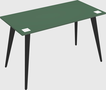 Modern rectangular office desk