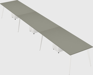 Modern rectangular office desk