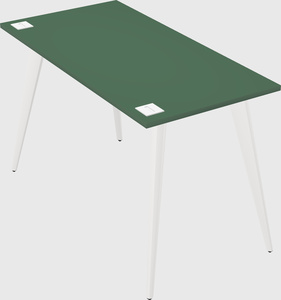 Modern rectangular office desk