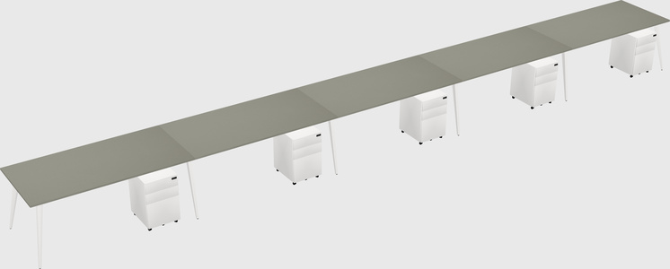 Modern Rectangular Office Desk