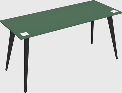 Modern rectangular office desk