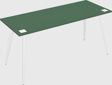 Modern rectangular office desk