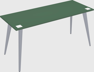 Modern rectangular office desk
