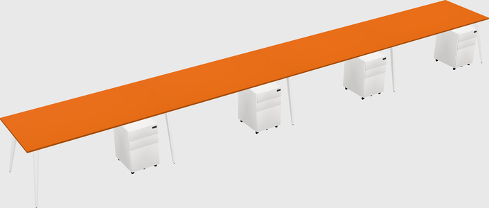 Modern Rectangular Office Desk