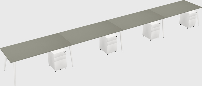 Modern Rectangular Office Desk