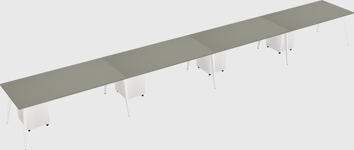 Modern rectangular office desk