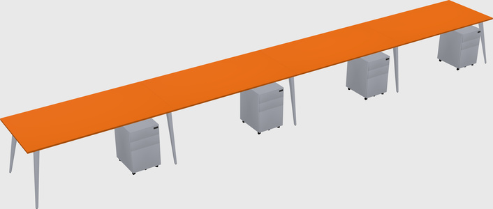 Modern Rectangular Office Desk