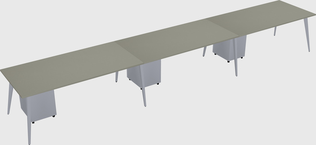 Modern rectangular office desk