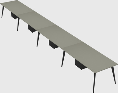 Modern rectangular office desk