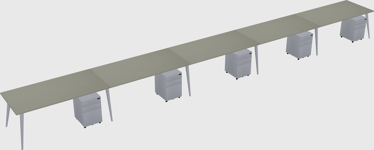 Modern Rectangular Office Desk