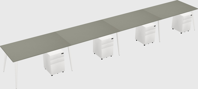 Modern Rectangular Office Desk