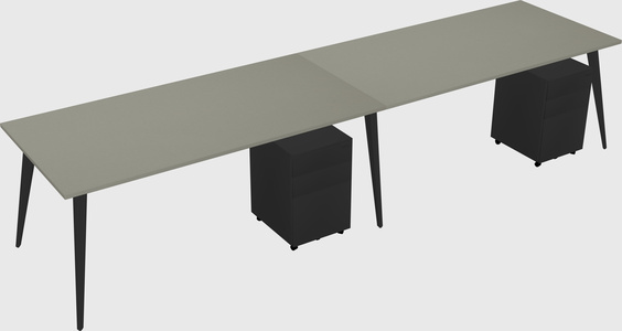 Modern Rectangular Office Desk