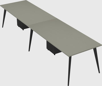 Modern rectangular office desk